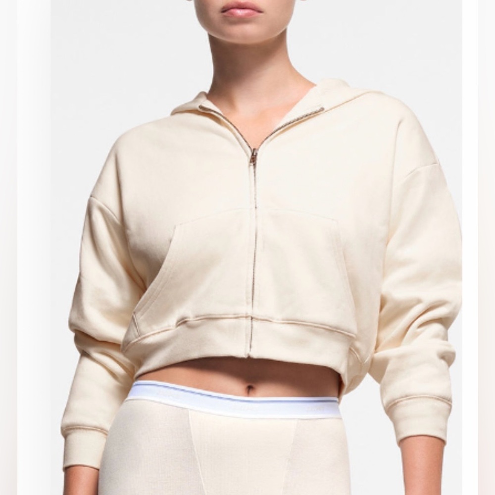 SKIMS NEW CottonFleece Waffle Lined